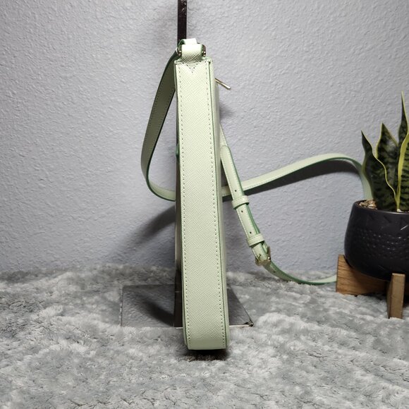NWOT - Auth.Kate Spade Sadie North South Crossbody Light Olive Green: Firm Price - Picture 4 of 10